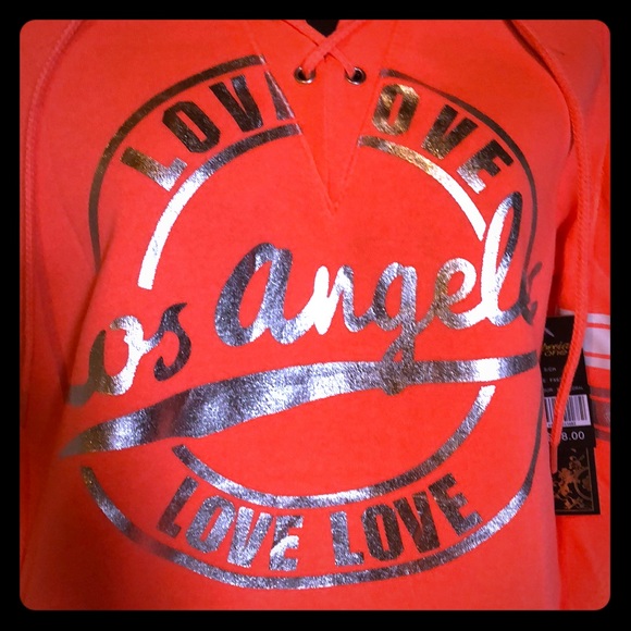 HOST PICK 💕 LAST CALL‼️ DONATING TO FIRE VICTIMS‼️ HOODED SWEATSHIRT Womens M L - Picture 11 of 12